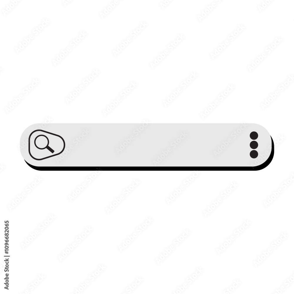 Search Bar Element Design Graphic Search Bar Element Design Graphic