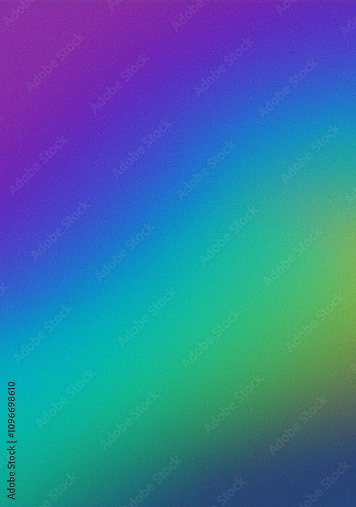 Fototapeta premium Vibrant color gradient background, blue purple green textured website header design, vertical background, copy space