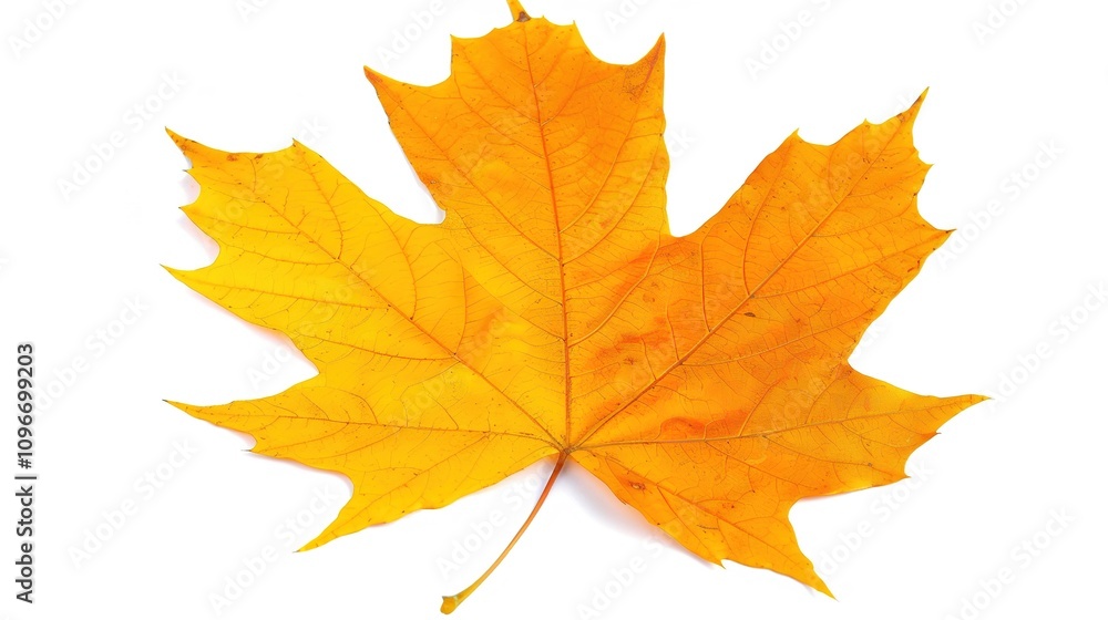 Maple Leaf Autumn Isolated on White Background - A Captivating Symbol of the Season's Beauty. The Vibrant Maple Leaf, with Its Intricate Veins and Rich Autumn Colors, Standing Alone Against the Purity Maple Leaf Autumn Isolated on White Background - A Captivating Symbol of the Season's Beauty. The Vibrant Maple Leaf, with Its Intricate Veins and Rich Autumn Colors, Standing Alone Against the Purity