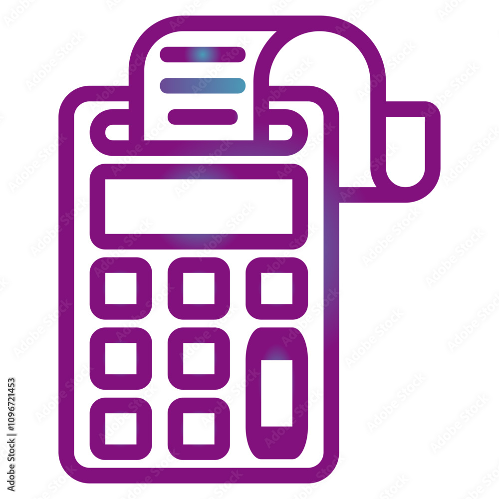 pos terminal vector illustration pos terminal vector illustration
