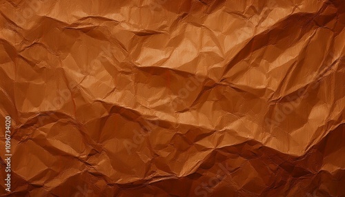 Wallpaper Mural Abstract background, Rust crumpled and creased recycle paper texture. Torontodigital.ca