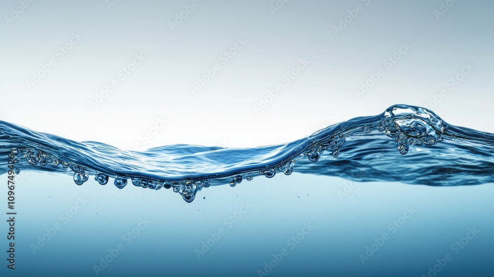 A water surface with a blue sky background, a horizontal water line, high resolution, high definition, high quality, high detail, highly detailed, A water surface with a blue sky background, a horizontal water line, high resolution, high definition, high quality, high detail, highly detailed,