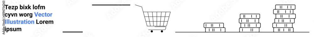 Shopping cart moving towards stacked books representing accumulation of knowledge or e-commerce transactions. Ideal for educational platforms, e-commerce, online shopping, book sales, knowledge Shopping cart moving towards stacked books representing accumulation of knowledge or e-commerce transactions. Ideal for educational platforms, e-commerce, online shopping, book sales, knowledge