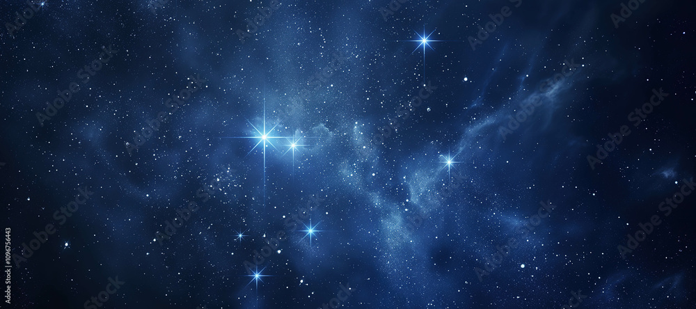 Fototapeta premium galaxy stars with space nebula clouds background, sky 40