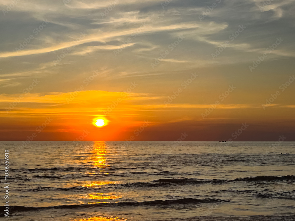 Obraz premium Coucher de Soleil