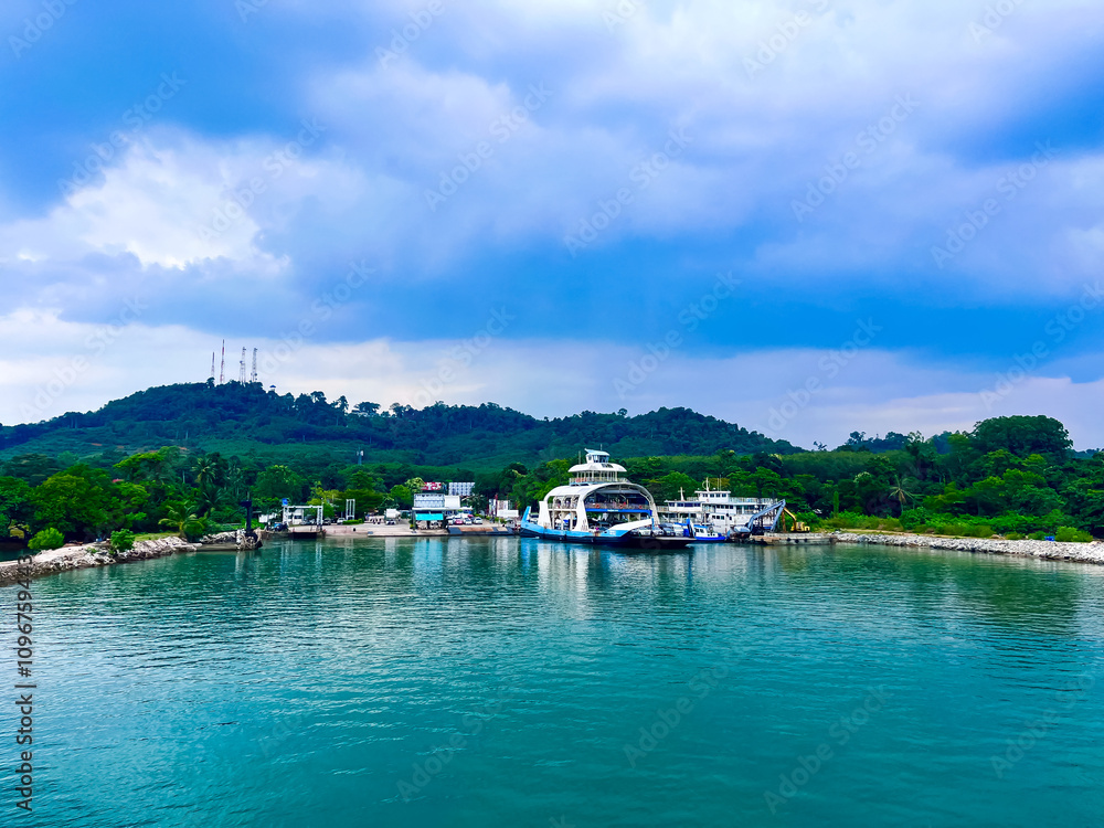 Fototapeta premium Ferry Boat