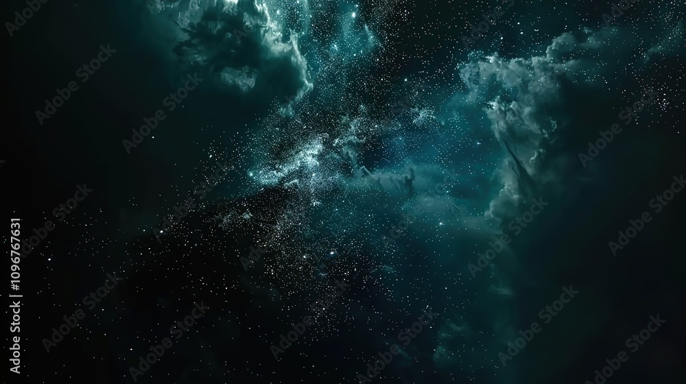 _Space_scene_with_stars_in_the_galaxy._Pano _Space_scene_with_stars_in_the_galaxy._Pano