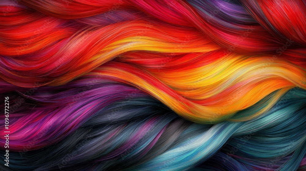 A close up of a colorful abstract background with wavy lines A close up of a colorful abstract background with wavy lines