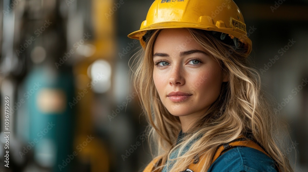 Portrait of a Confident Female Engineer Portrait of a Confident Female Engineer