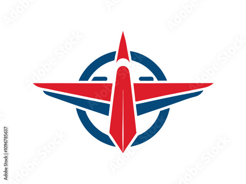Plane Art logo deign