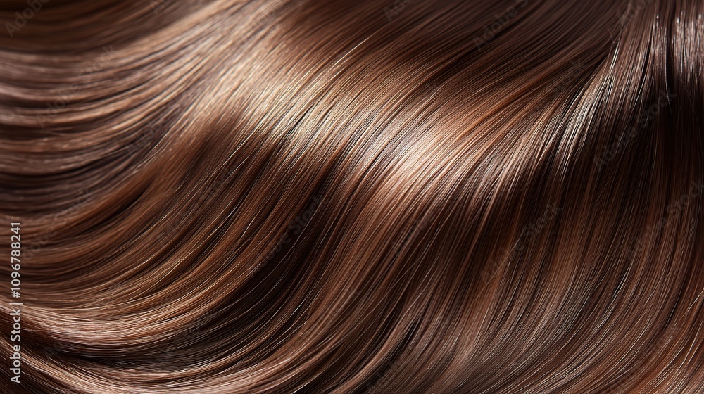 Stunning Image of Long, Shiny, Smooth Brown Hair Showcasing Vibrant Health and Luster in Natural Light Stunning Image of Long, Shiny, Smooth Brown Hair Showcasing Vibrant Health and Luster in Natural Light