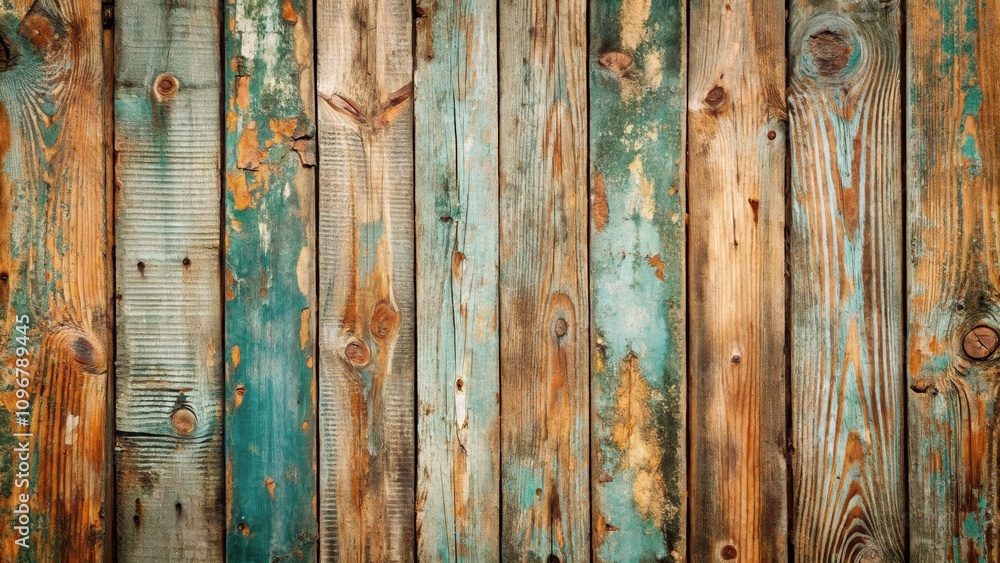 Weathered Wood Planks with Faded Green Paint A Rustic Texture for Design and Crafts Weathered Wood Planks with Faded Green Paint A Rustic Texture for Design and Crafts