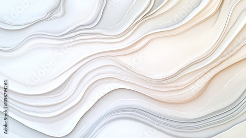 Abstract, flowing lines create a soft wave-like texture in neutral tones. This design evokes a sense of calm and serenity, perfect for minimalistic projects.