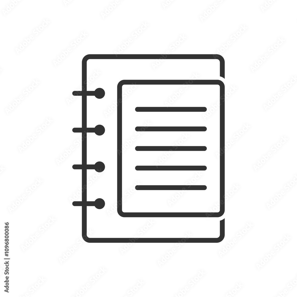 Notebook Icon - Diary Icon Notebook Icon - Diary Icon
