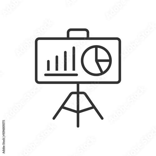 Chart Presentation Icon