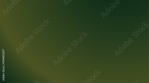 Green army smooth gradient vector image for backdrop or presentation