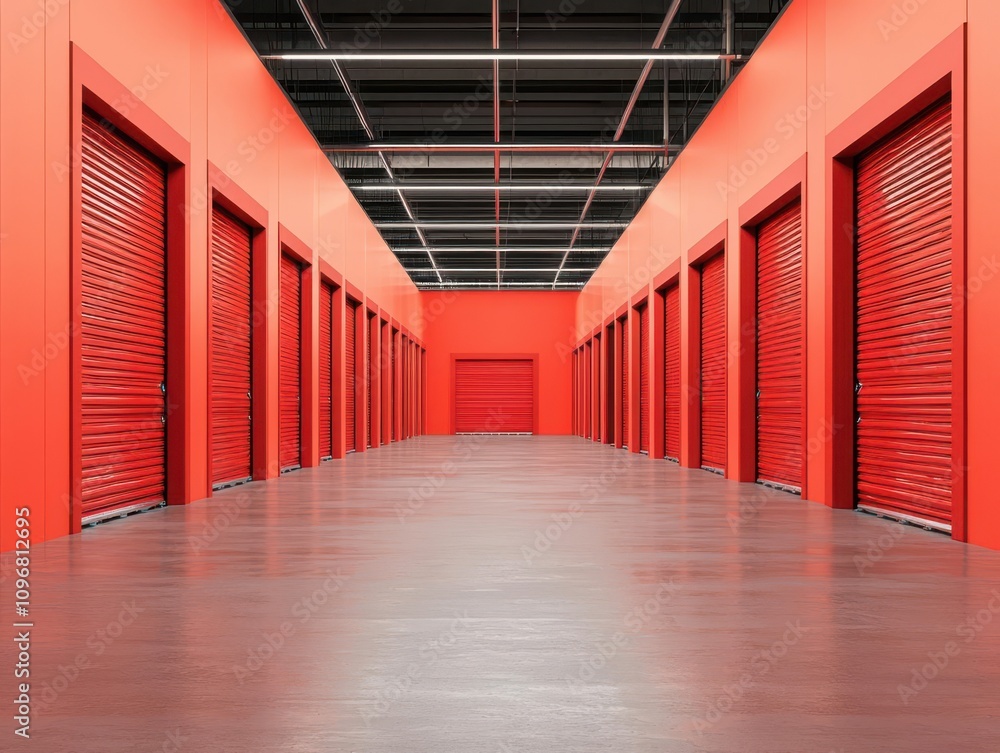 outbound logistics concept. Logistics center with outbound products staged for loading, 3D illustration outbound logistics concept. Logistics center with outbound products staged for loading, 3D illustration