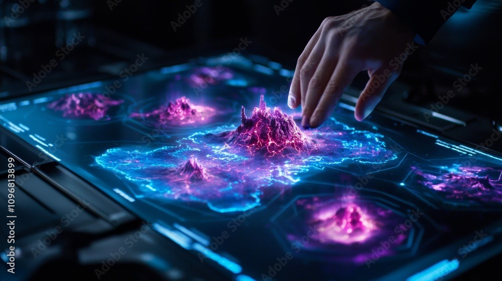 A holographic conference for traders to explore new markets, using interactive maps and visual data overlays. A holographic conference for traders to explore new markets, using interactive maps and visual data overlays.