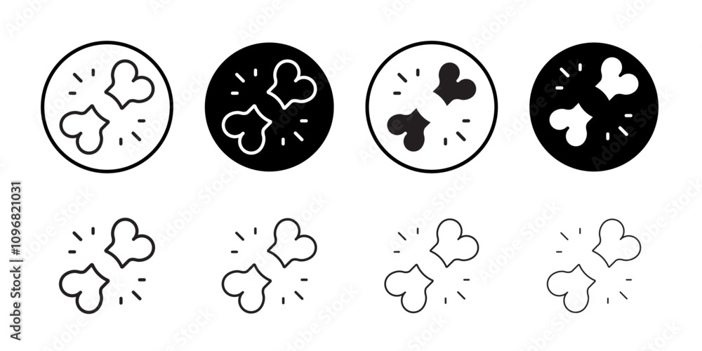 Fracture icon web design in vector Fracture icon web design in vector