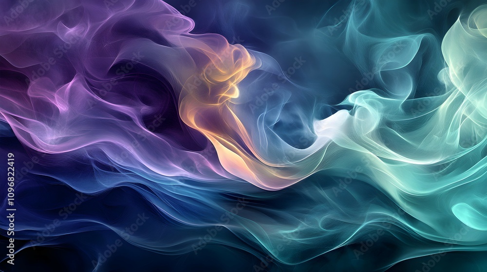 Abstract flowing curves in dark teal and purple , abstract, flowing, curves, dark, teal, purple, design, background, artistic Abstract flowing curves in dark teal and purple , abstract, flowing, curves, dark, teal, purple, design, background, artistic