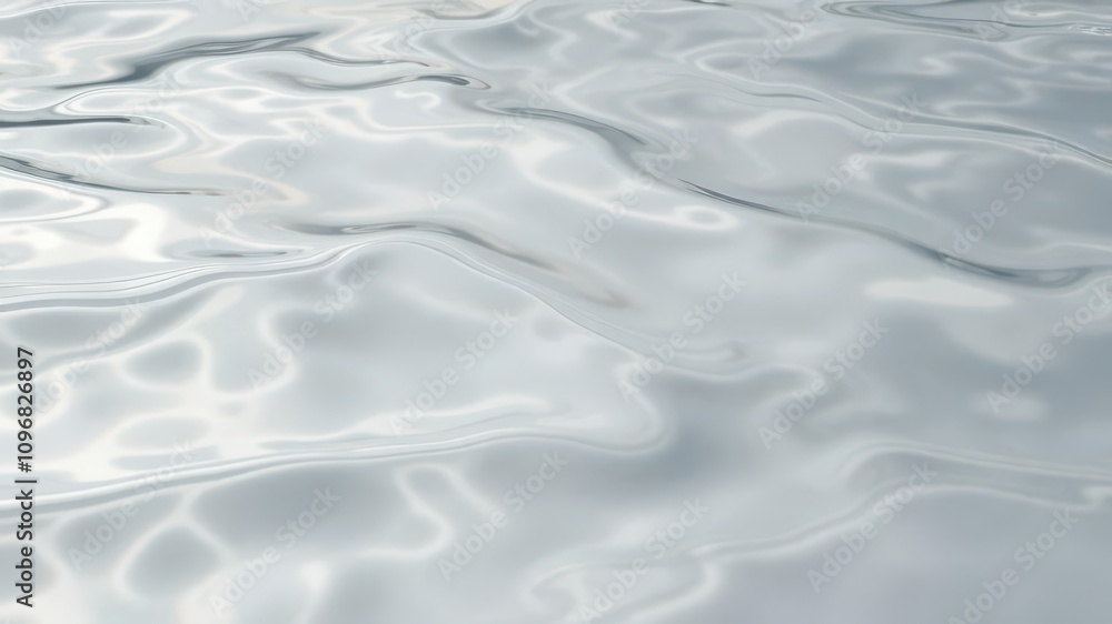 Smooth and rippling water texture resembling silk fabric, glossy Smooth and rippling water texture resembling silk fabric, glossy