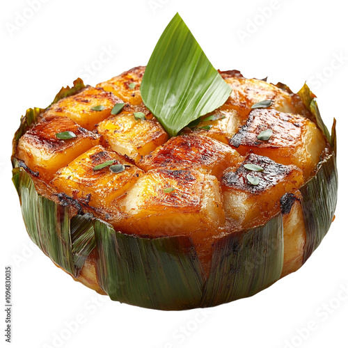 Tasty Bibingka Philippines Isolated On Transparent Background  photo