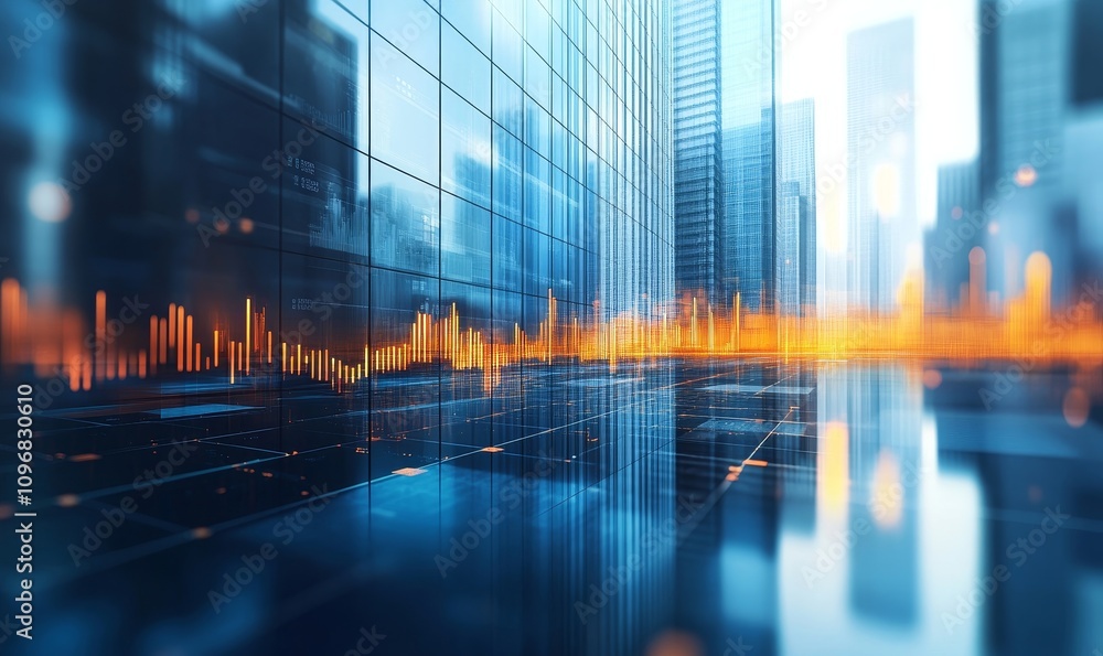abstract business background, Generative AI abstract business background, Generative AI