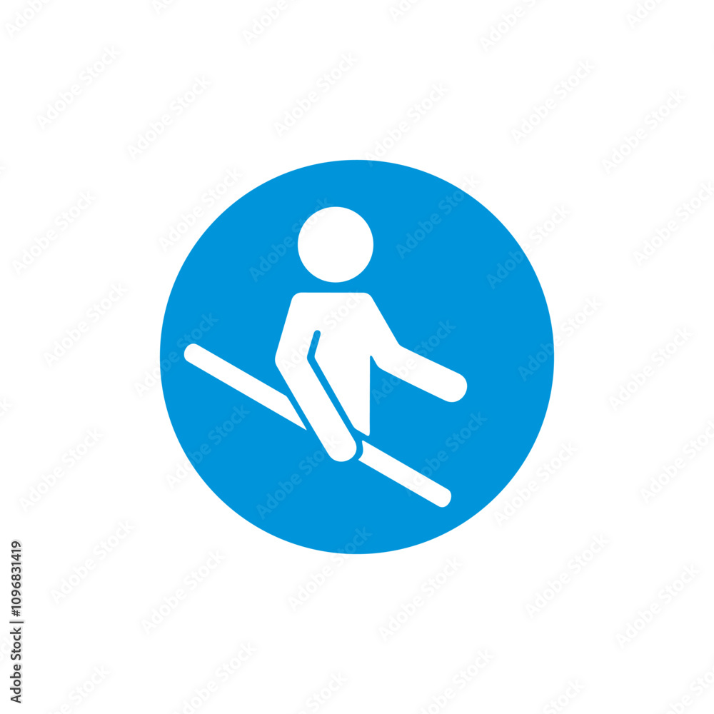 use handrails icon symbol sign vector use handrails icon symbol sign vector
