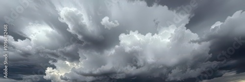 Abstract background of swirling clouds in dark stormy sky, background, clouds