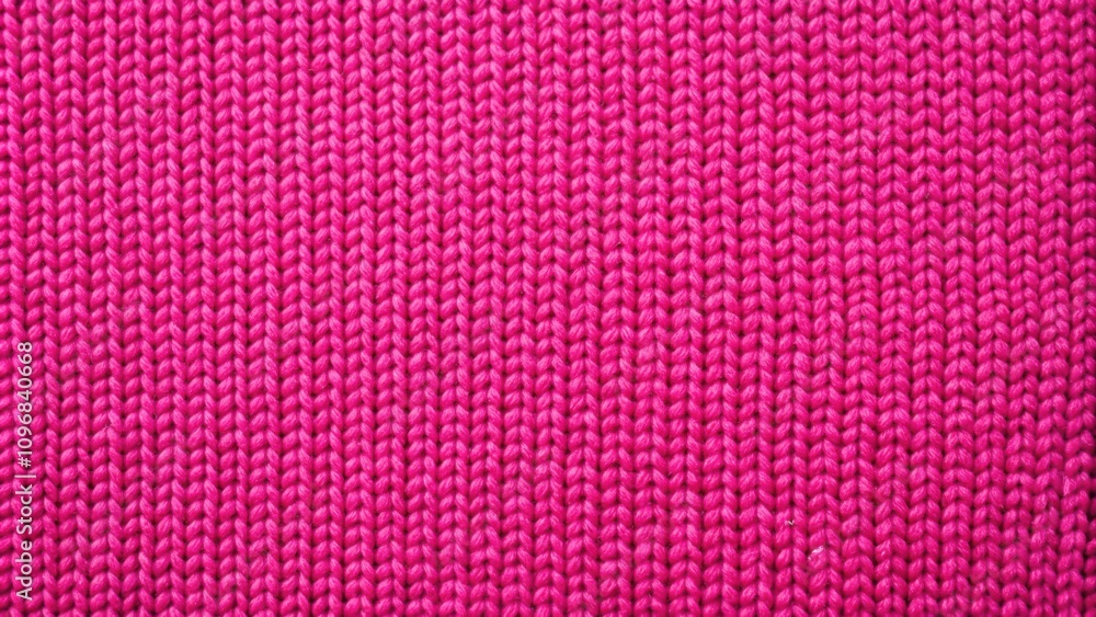 A close-up texture of vibrant pink knitted fabric, showcasing the intricate weave and fluffy yarn, perfect for crafting, design, and textile projects. A close-up texture of vibrant pink knitted fabric, showcasing the intricate weave and fluffy yarn, perfect for crafting, design, and textile projects.