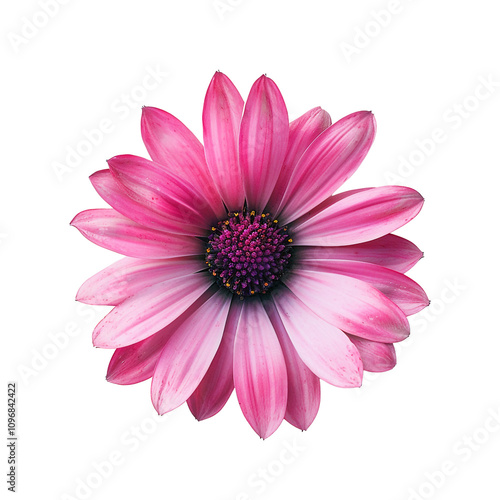 A Close-up of a Pink Daisy Flower