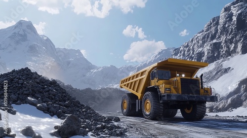 Large quarry truck dump truck quarry mining mining iron ore mining gold diamond copper