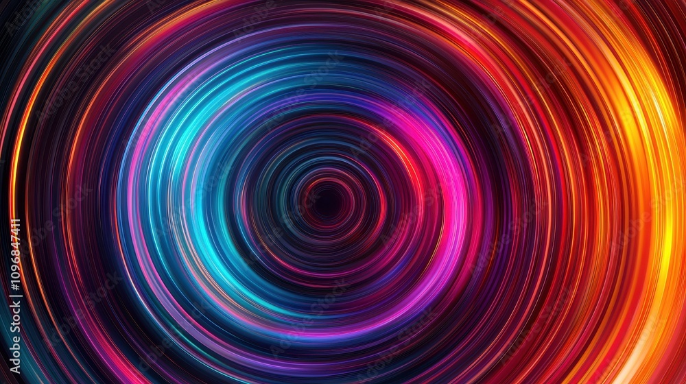 A colorful abstract image featuring swirling concentric circles in vibrant hues of blue, pink, and orange, creating a dynamic visual effect. A colorful abstract image featuring swirling concentric circles in vibrant hues of blue, pink, and orange, creating a dynamic visual effect.