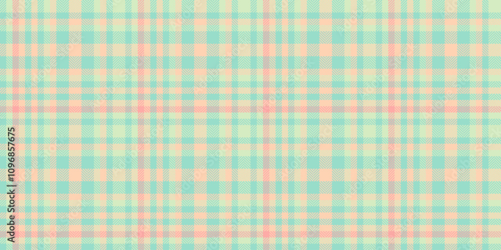 Content plaid fabric seamless, string pattern check tartan. Discount texture background textile vector in light and teal colors. Content plaid fabric seamless, string pattern check tartan. Discount texture background textile vector in light and teal colors.