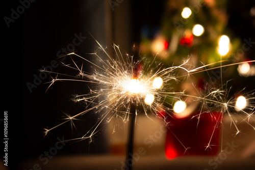 Sparklers and the holiday season