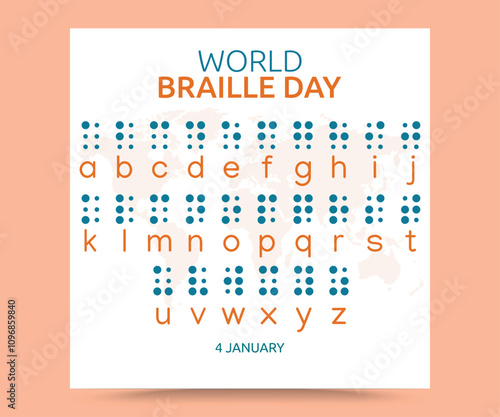  World Braille day Alphabet...