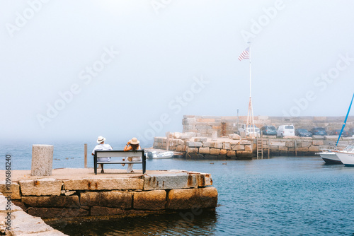 Rockport in the Fog