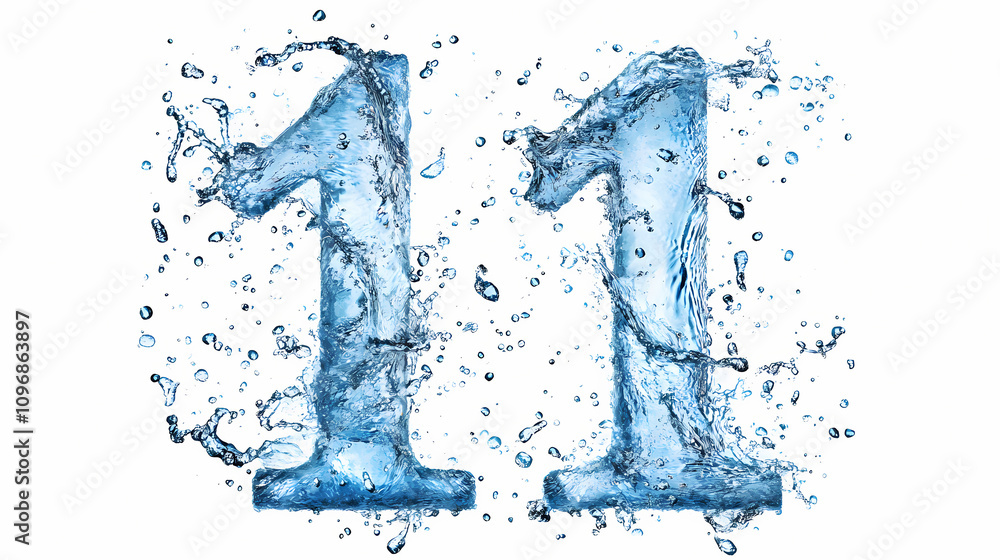number water splashes number water splashes