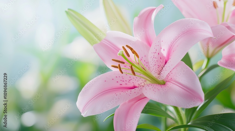 Beautiful flowers, soft pastel colors, dept of field Beautiful flowers, soft pastel colors, dept of field