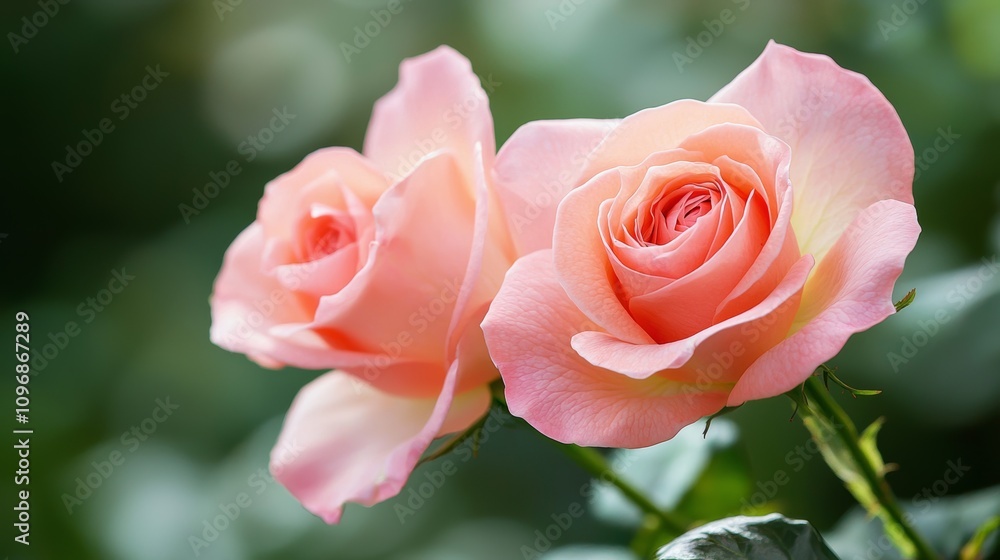 Beautiful flowers, soft pastel colors, dept of field Beautiful flowers, soft pastel colors, dept of field