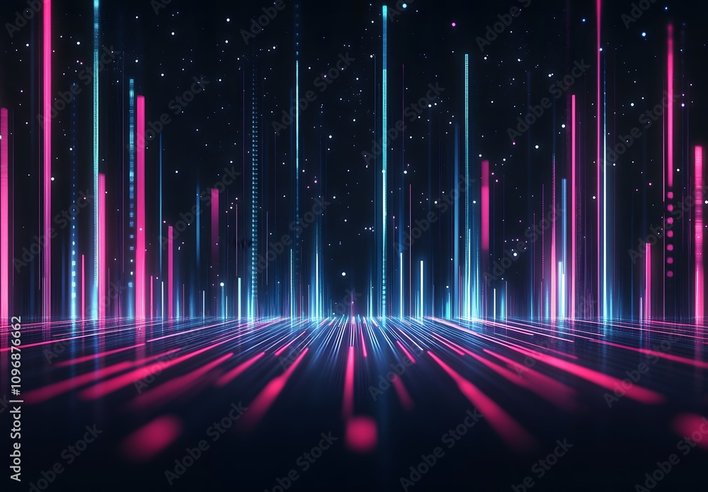 Abstract background with sound wave, audio spectrum, and bar graph of a music equalizer for advertising poster design, business data, Abstract background with sound wave, audio spectrum, and bar graph of a music equalizer for advertising poster design, business data,