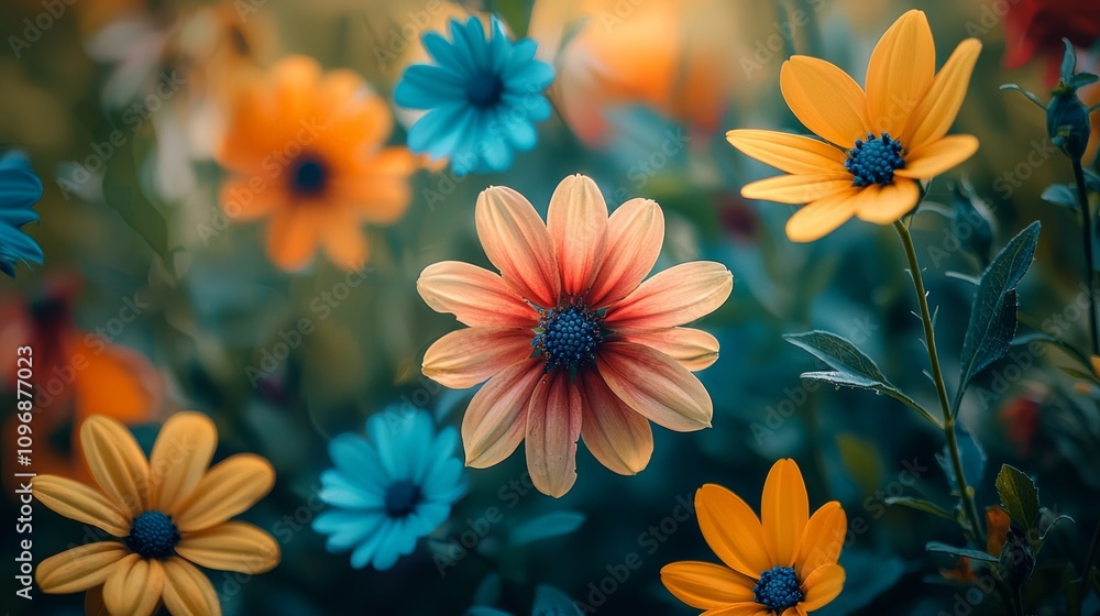 Beautiful flowers, soft pastel colors, dept of field Beautiful flowers, soft pastel colors, dept of field