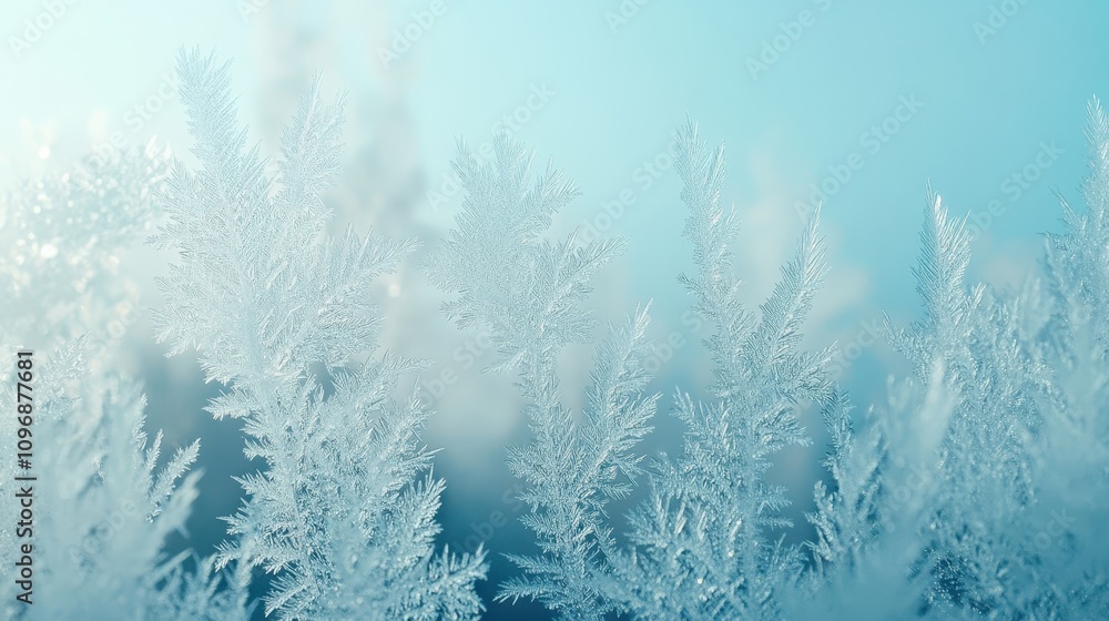 Frost Patterns on Window Glass Creating a Beautiful Winter Scene Frost Patterns on Window Glass Creating a Beautiful Winter Scene