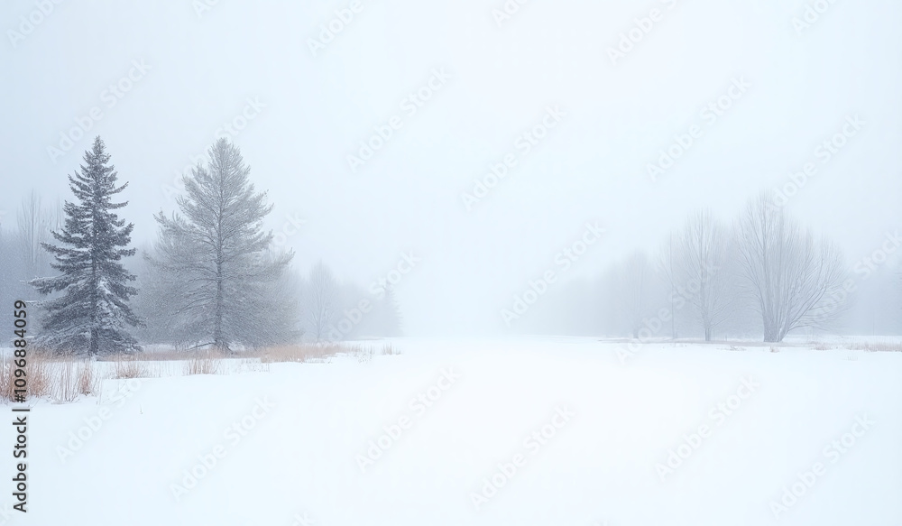 winter trees stand alone clean white snowy backdrop surrounded icy stillness silence winter trees stand alone clean white snowy backdrop surrounded icy stillness silence