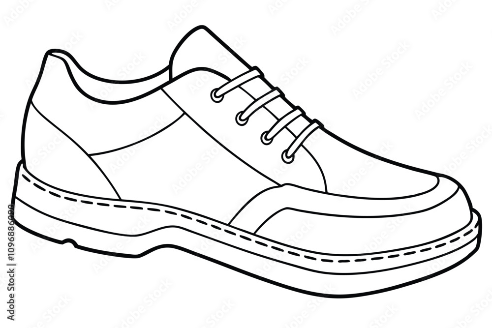 sketch line art, shoes icon, boots icon line art vector. EPS File sketch line art, shoes icon, boots icon line art vector. EPS File