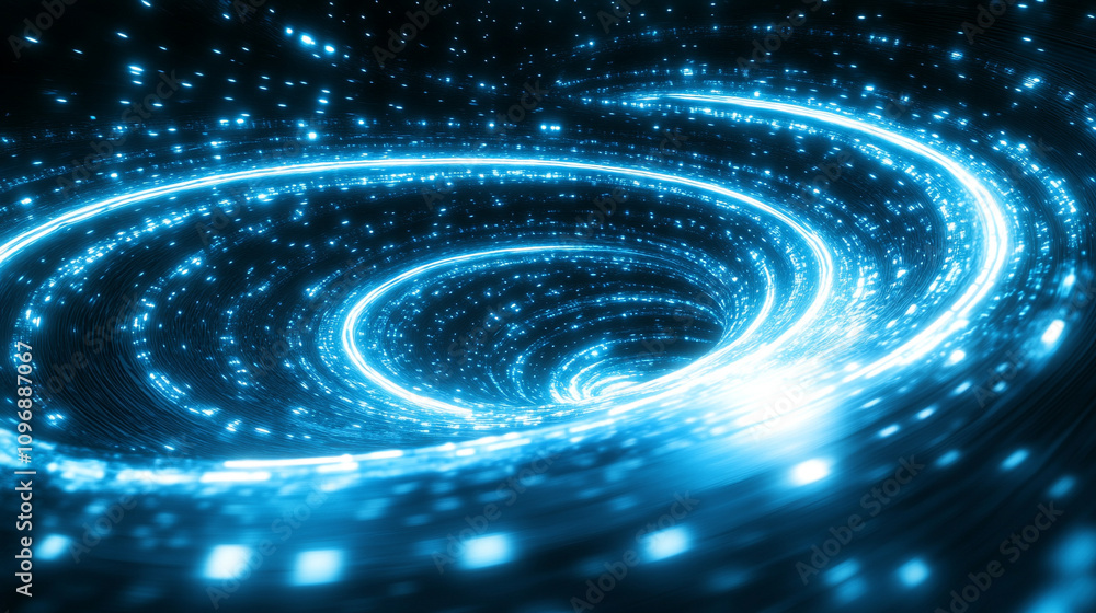 vibrant swirl of white neon light creating a dynamic and flowing line effect set against a dark background representing energy movement and modern technology conveying a sense of futuristic innovation vibrant swirl of white neon light creating a dynamic and flowing line effect set against a dark background representing energy movement and modern technology conveying a sense of futuristic innovation