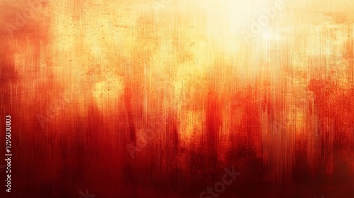 A warm, blurred gradient of red and orange tones, combined with a faint texture resembling brushed metal or fine fabric, adding richness and vibrancy.