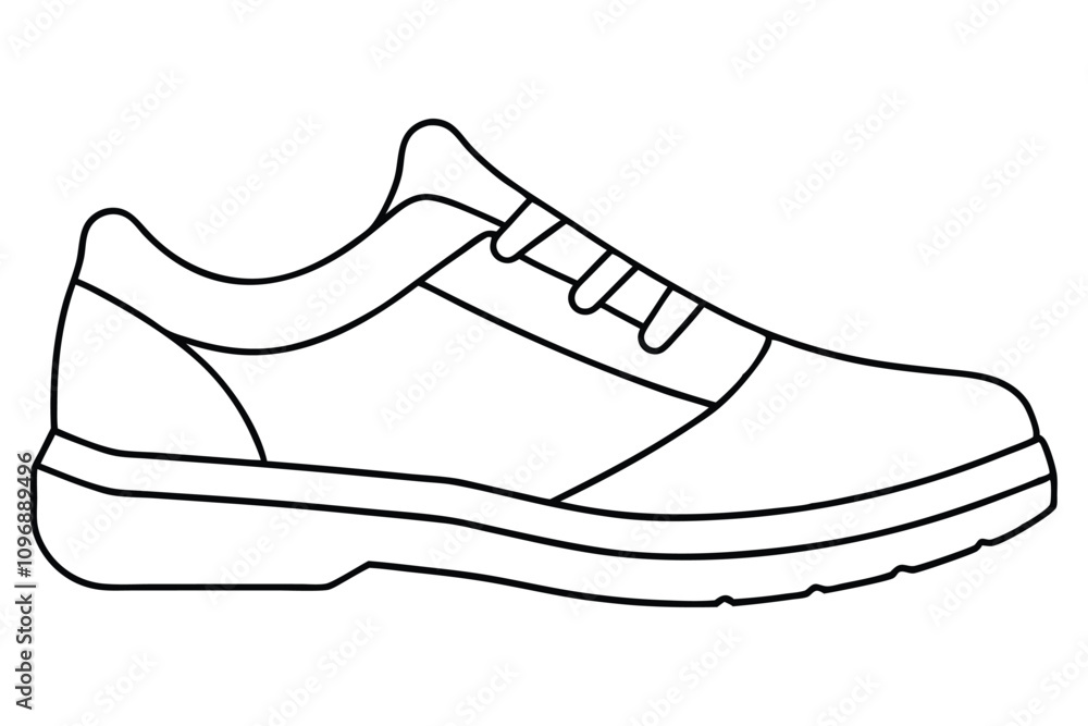 sketch line art, shoes icon, boots icon line art vector. EPS File sketch line art, shoes icon, boots icon line art vector. EPS File