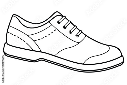 sketch line art, shoes icon, boots icon line art vector. EPS File