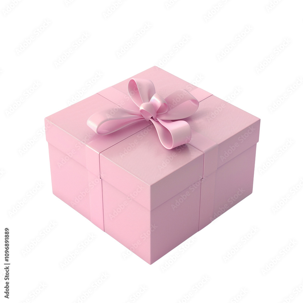 Pink Gift Box with Bow Pink Gift Box with Bow